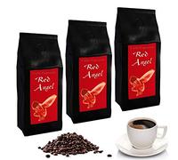 C&T Red Angel Espresso Deluxe 3 x 1000g Whole Coffee Beans - The Faurige - High End Highly Powerful Coffee From Our Famous Espresso Angel Series