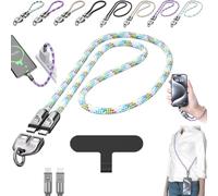 C to C 240W Charging Cable with Wearable Bracelet Design,Eclecficrafts Fast Charging Cords,480mbps Data Transfer & Phone Charger,Portable Nylon Fast Charger Cables for All Devices (Blue,47.3in)