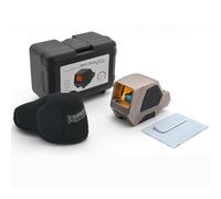 C-Trace Heavy Recoil Optical Sight, 3 MOA Holographic Reflex Red Dot Compact Sight, CQB Mode Reticle, Motion Sensor Riflescopes Fit 20mm Rail Mount, for Hunting Airsoft, Gold