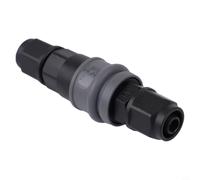 C-Type Self-Locking Quick Connect Fitting for Compressor Pneumatic Air Hose, Plastic Steel Coupling with 304 Stainless Steel Spring, Leak-Proof Connector for 8mm(SP40+PP40)