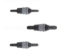 C-Type Self-Locking Quick Connector for 8mm 10mm 12mm Air Hose - Plastic Steel Pneumatic Fittings Kit for Compressor & Garden Irrigation Systems SH20 PH20(SH40+PH40)