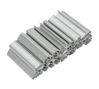 C-Type Staples Clips Hog Rings 2500Pcs Animal Fence Hog Cage Ring 8mm Sofa Cushion Cage M Nail Set for Binding Fixing Livestock Pet Cages