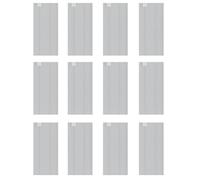 C-U Accessory Set for Lefant N3 Replacement Set: 12 HEPA Filters and 12 Filter Sponges, for N3 Robot Vacuum Cleaners