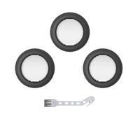 C-U HEPA Filter Accessory Set for Ultenic U12 Flex Battery Vacuum Cleaner, 3 Pieces, with 1 Brush