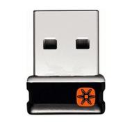C-U0007 Unifying Receiver for Mouse and Keyboard Works with Any Logitech Product That Display The Unifying Logo (Orange Star, Connects up to 6 Devices) (C-U0007 C-U0008 C-U0006)