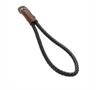 (C) Universal Digital Camera Color Hand Rope Canvas PU Leather Cotton Lanyard Hand Wrist Strap