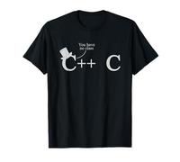 C++ VS C | Funny Nerdy Programming Coding Data Science T-Shirt