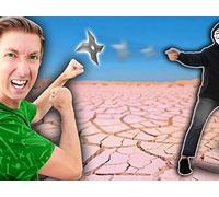 C.W.C. vs Project Zorgo in Real Life Ninja Battle Royale & Searching for Abandoned Mysterious Clues