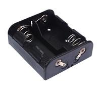 C x 2 Open Style Battery Holder Case With Solder Lug Terminals