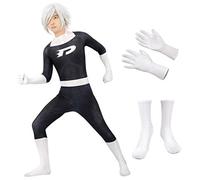 C-ZOFEK Danny Fenton Cosplay Costume 3D Printed Bodysuit - Black - XS