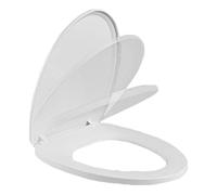 C014WD40 Deluxe Molded Wood Toilet Seat, Elongated, Dresden Blue