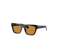 Prada PR C03S 16K50P Man Sunglasses Acetate Black Squared Normal