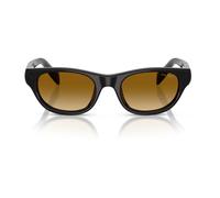 Prada Woman Sunglass PR C08S - Frame color: Black, Lens color: Yellow Gradient Light Brown