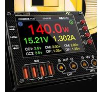 C09 I2C Waveform Ammeter with Dual Channel 0 40V Voltage Current Tester for Electrical Repair and Circuit Analysis Applications (Expansion Board)