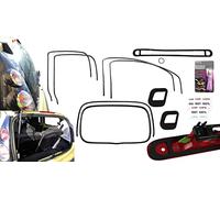 C1 107 Mk1 5 Door Boot Tailgate and Light Seal Upgrade Kit for Leaks Leaking
