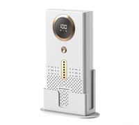 C1 Air Purifier, Dual Function: Air Purification + Essential Oil Diffusion, 16.9 * 11 * 4.5cm(White + Gold)