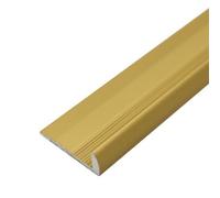 C10 Anodised Aluminium Lvt Edging Profile Threshold For 5mm Flooring - Gold, 0.9M