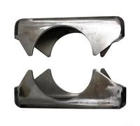 C10 C20 1960-1972 Weld-on Rear Trailing Arm Axle Seats for Conversion to Modern Axle with 3 Inch Tube Diameter