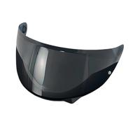C10 Helmet Visor for HJC C10 HJ34P Motorcycle Face Shield Replacement Lens Visera Ca-sco Accessories Inner Coating Lentes UV Cut(Deep Black)