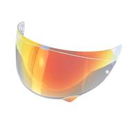 C10 Helmet Visor for HJC C10 HJ34P Motorcycle Face Shield Replacement Lens Visera Ca-sco Accessories Inner Coating Lentes UV Cut(Clear Red)