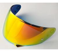 C10 Visor for HJC HJ34P Helmet Shield Replace Anti-UV Anti-Scratch Dustproof Wind Shield Motorcycle Accessories(Revo Deep Red)