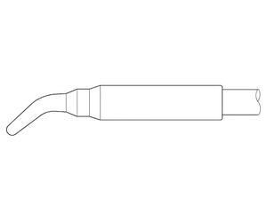 C105-110 C105110 Soldering Tip Angled Tapered 0.5mm JBC TOOLS