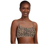 Chantelle Womens 0oz Leopard Print Soft Stretch Leopard-print Stretch-jersey Bralettesoft Bralette Xs/s