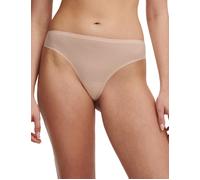 Chantelle Womens SoftStretch Tanga - Beige Polyamide - One Size