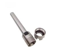 C12 ER ER8 ER11 ER16 Elongated Tool Holder CNC Lathe Fixture Shank Engraving Machine Straight Shank Extension Rod High Precision(C12-ER11A-100L)