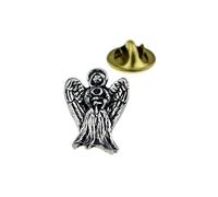 C13 Guardian Angel English Pewter Lapel Pin Badge XTSPBC13