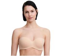 Chantelle Women's Easy Feel Norah Bandeau T-Shirt Bra in Nude | Size: 34D Chantelle Nude 34D