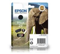 C13T24214010 Epson 24 Original Black Ink Cartridge Elephant Series