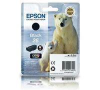 C13T26014010 Black Epson 26 Polar Bear Series Genuine Ink Cartridge T2601