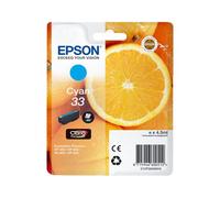 C13T33424012 Cyan Epson 33 Orange Series Genuine Ink Cartridge T3342