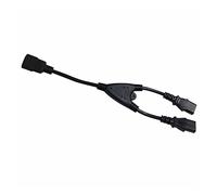 C14-2*C13 IEC 320 C14 To 2XC13 Female Y Type Splitter Power Extension Cord 2ways Double C13 Adapter Cable 30cm