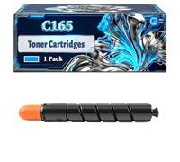 C165 Toner Cartridges Compatible for Canon imagePress C165 C170 C265 C270 Printers, With Chip Large Capacity 90000 Pages (1 Pack Cyan)