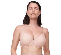 Chantelle Womens Norah Chic Covering T-Shirt Bra - Pink Polyamide - Size 30DD