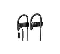 C171 - Wired USB C Headphones & Microphone for Sports and Running with Over-Ear Earbud Hooks and in-Line Volume Control, Compatible with Samsung