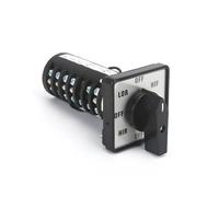 C178-7 2# 8 Positions 28 Screws Termianls 7 Poles Changeover Rotary Electirc Cam Switch 1Pcs