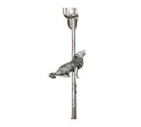 C18 Wolf on a 2.5" 6.35cm Kilt Pin Scarf / Brooch with English Pewter Emblem