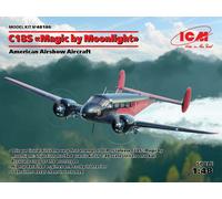C18S Magic By Moonlight, American Airshow Aircraft 1:48 Plastic Model Kit ICM