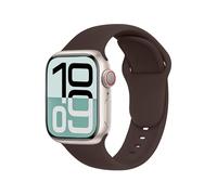 C1A for Apple Watch Strap Ultra 2/Ultra/Series11 10 9 8 7 6 5 4 3/SE (38/40/41/42/44/45/46/49mm) - Sport | Secure Fit, Unisex, Compatible with All Models,Coffee