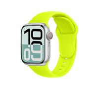 C1A for Apple Watch Strap Ultra 2/Ultra/Series11 10 9 8 7 6 5 4 3/SE (38/40/41/42/44/45/46/49mm) - Sport | Secure Fit, Unisex, Compatible with All Models,Fluorescent Yellow