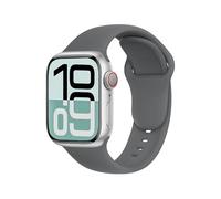 C1A for Apple Watch Strap Ultra 2/Ultra/Series11 10 9 8 7 6 5 4 3/SE (38/40/41/42/44/45/46/49mm) - Sport | Secure Fit, Unisex, Compatible with All Models,Volcanic Mud Gray