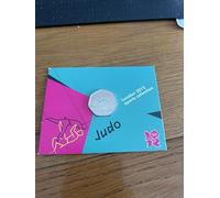 C1BLY's 2012 London Sports Collection Judo 50p Uncirculated 2011 Dated Commemorative Coin, Royal Mint Presentation Card