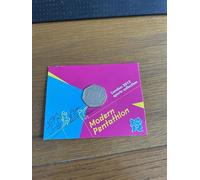 C1BLY's 2012 London Sports Collection Modern Pentathlon 50p Uncirculated 2011 Dated Commemorative Coin, Royal Mint Presentation Card