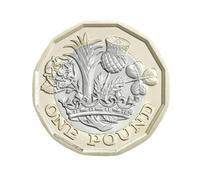C1BLY's 2021 Low Mintage Queen Elizabeth II £1 Commemorative Coin, Nations of The Crown Design, Royal Mint, Brilliant Uncirculated