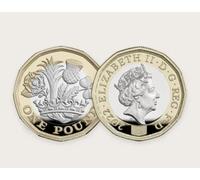C1BLY's 2022 Queen Elizabeth II £1 Commemorative Coin, Nations of The Crown Design, Royal Mint, Uncirculated