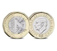 C1BLY's 2025 King Charles III £1 Commemorative Coin, Bees Design, Royal Mint, Brilliant Uncirculated