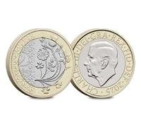 C1BLY's 2025 King Charles III £2 Flowers Commemorative Coin, Royal Mint Brilliant Uncirculated, Sealed